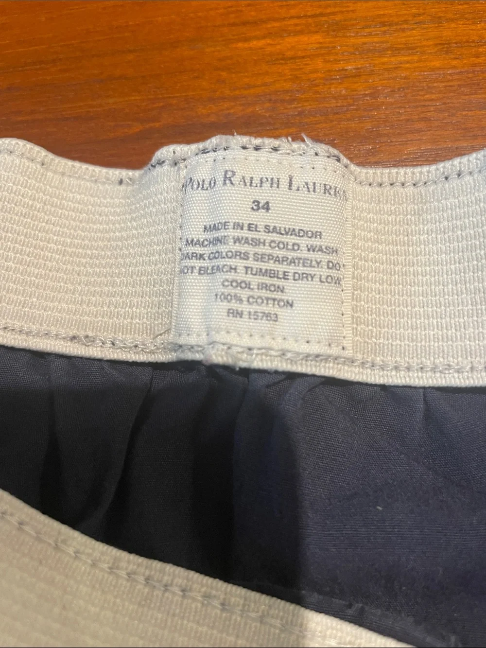 Ralph Lauren blue boxers sleep shorts Large